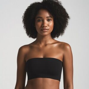 SKIMS Bandeau Bra Top Onyx Black XS Extra Small New With Tags